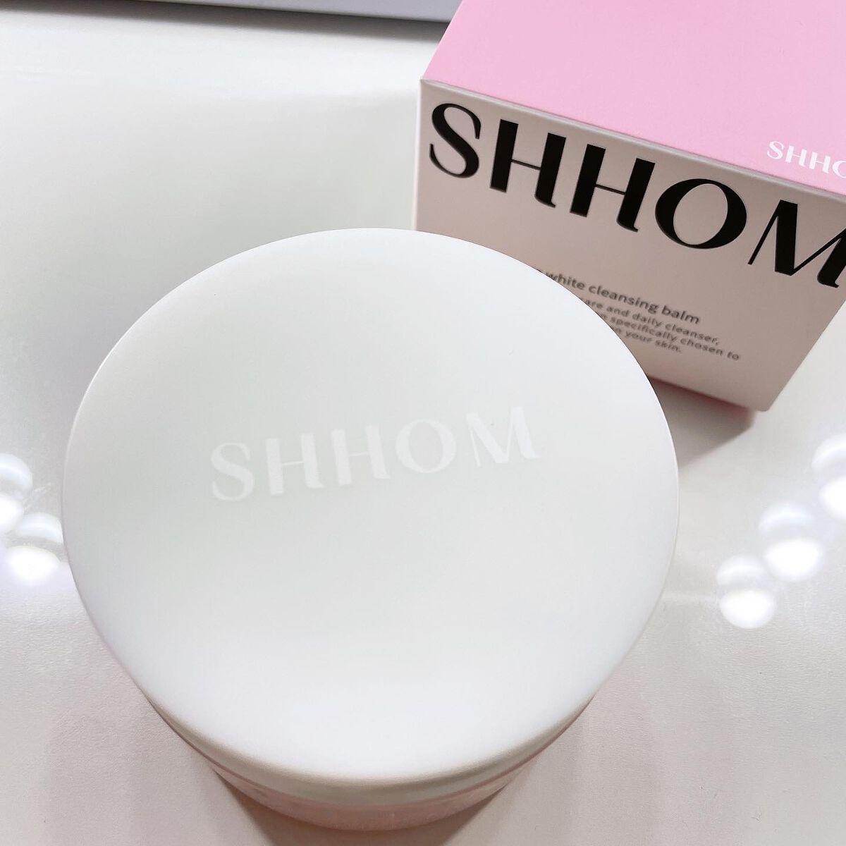 フォアホワイトクレンジングバーム/SHHOM/クレンジングバームを使ったクチコミ(5枚目)