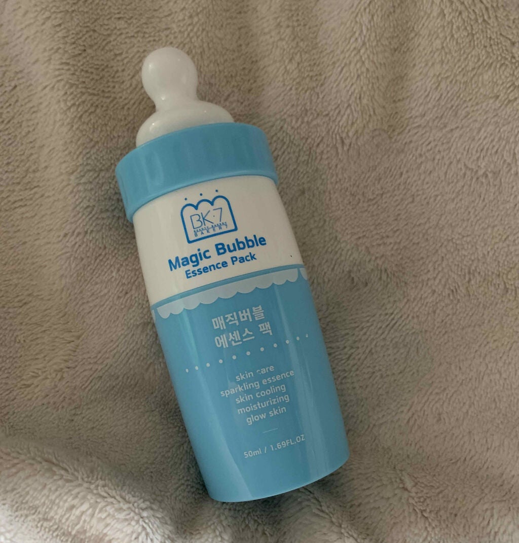 マジックバブルエッセンスパック(ブルー)/BAKER7/洗い流すパック・マスクを使ったクチコミ(1枚目)