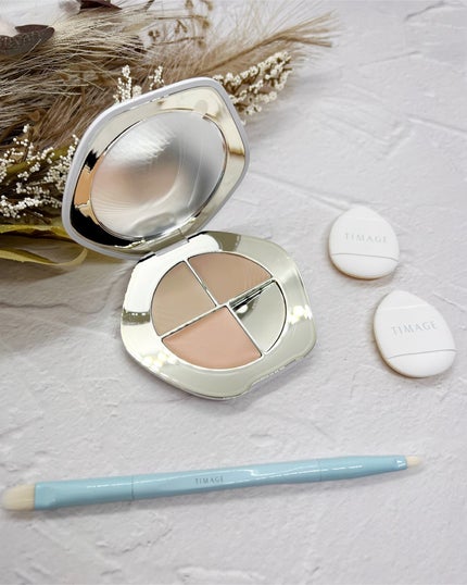 TIMAGE クリーミーコンシーラーパレット/TIMAGE/パレットコンシーラーを使ったクチコミ(10枚目)