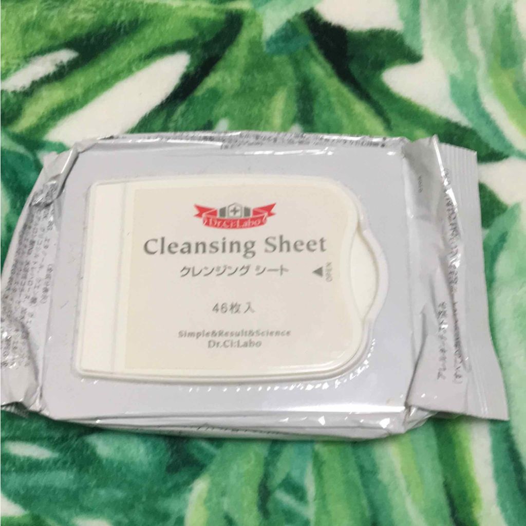 クレンジングシート/ドクターシーラボⓇ/クレンジングシートを使ったクチコミ（1枚目）