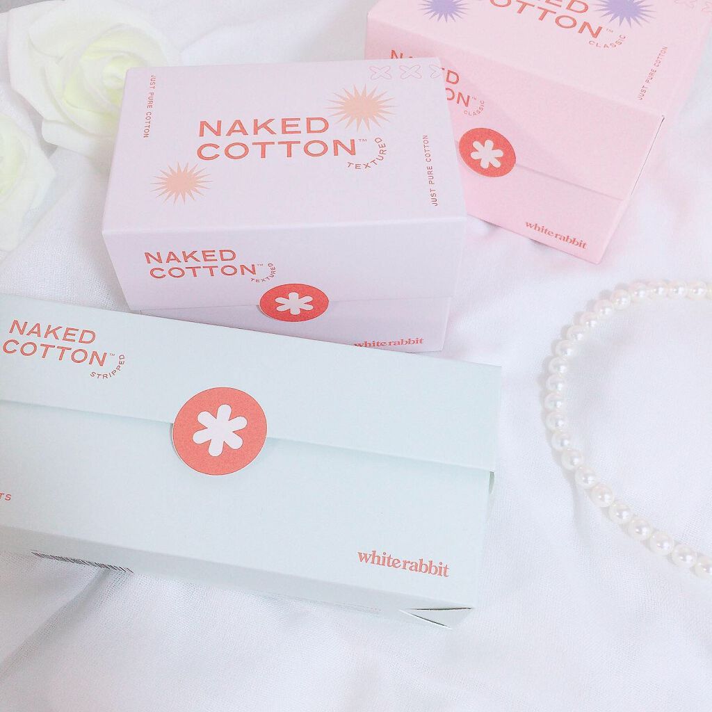 NAKED COTTON CLASSIC/White Rabbit/コットンを使ったクチコミ（2枚目）