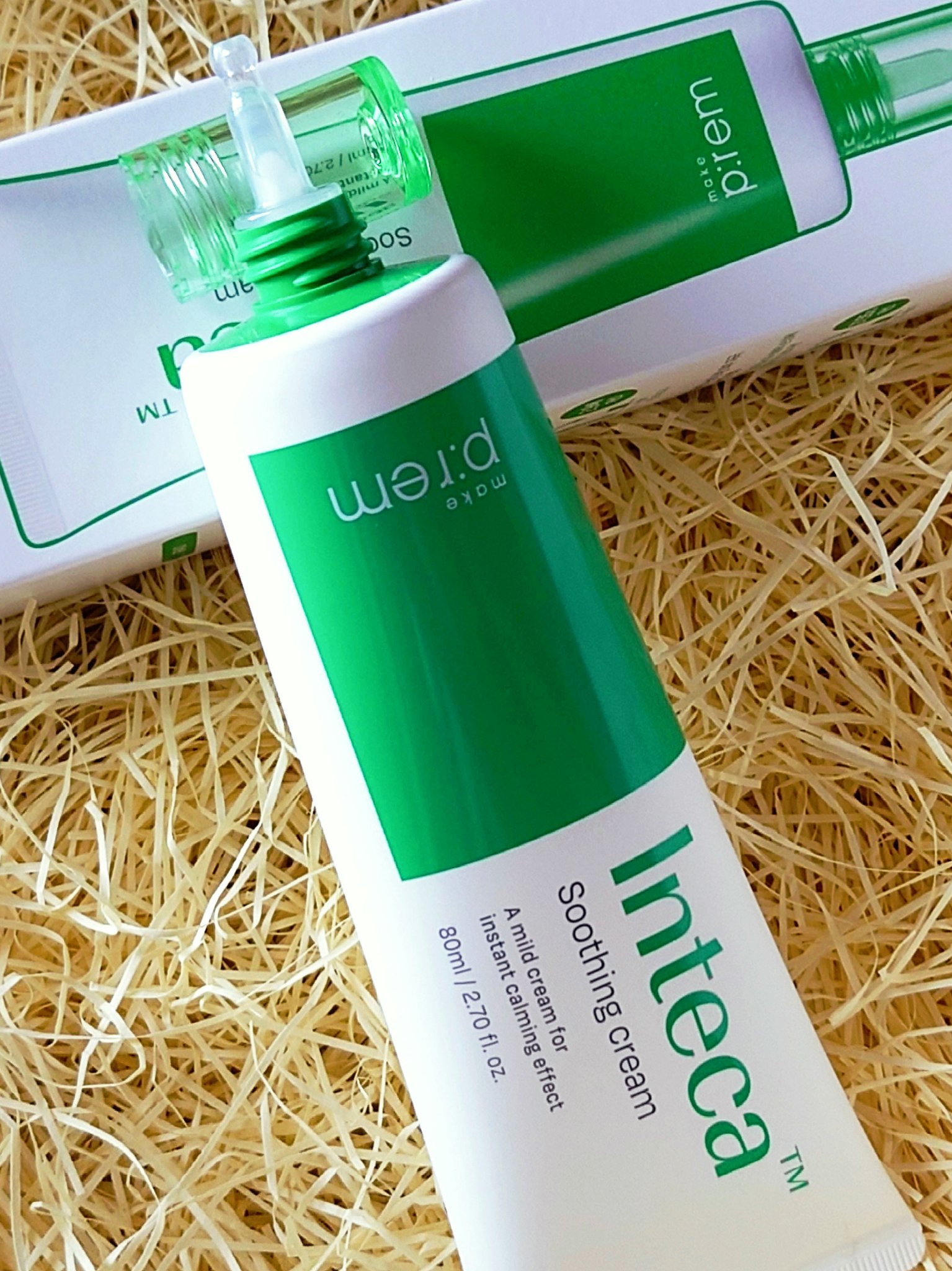 インテカ スージングクリーム/make prem/フェイスクリームを使ったクチコミ（2枚目）