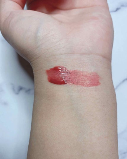 ジューシーラスティングティント/rom&nd/リップティントを使ったクチコミ(2枚目)