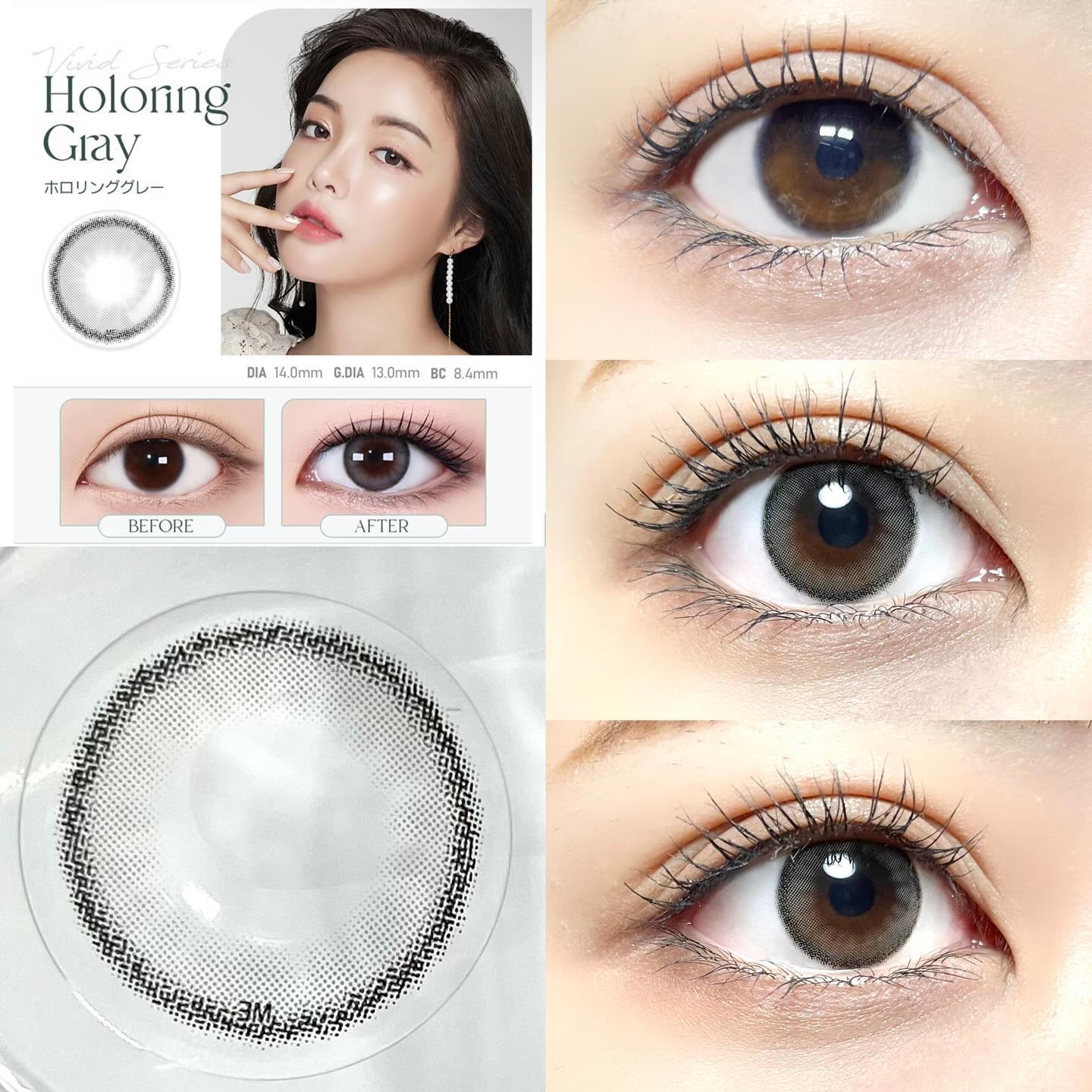 ホロリング/LENSME/１ヶ月（１MONTH）カラコンを使ったクチコミ（3枚目）