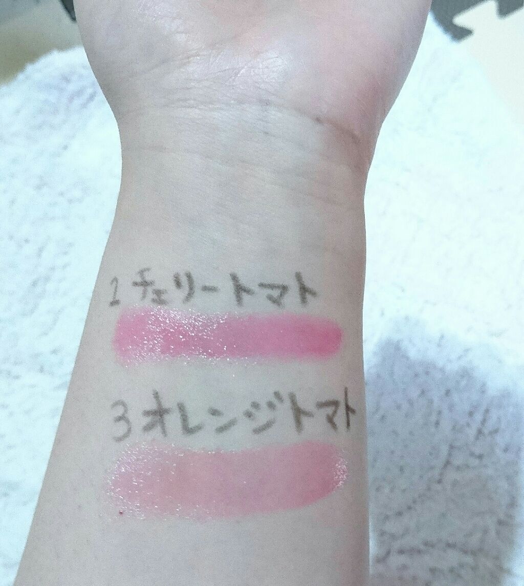 トマト ジェリー ティント リップ/SKINFOOD/リップティントを使ったクチコミ（3枚目）