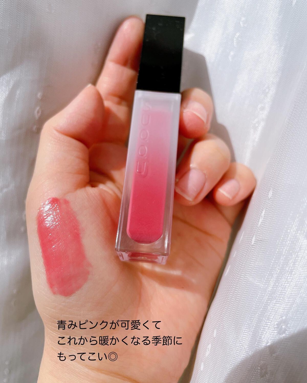 メルティング パウダー ブラッシュ/SUQQU/パウダーチークを使ったクチコミ(4枚目)