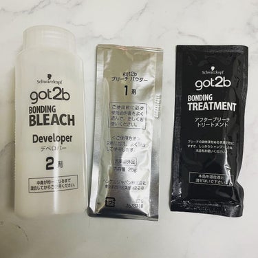 ボンディング・ブリーチ 1 箱/got2b/ブリーチ剤を使ったクチコミ（2枚目）