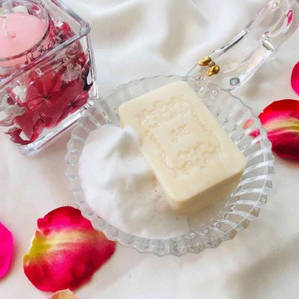 薔薇はちみつ石鹸/麗凍化粧品/洗顔石鹸を使ったクチコミ(4枚目)