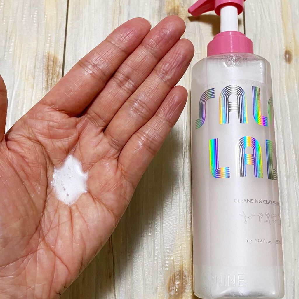 サロンレディ クレンジングクレイシャンプー クレイヘアマスク(40g)/SALON LADY/市販シャンプーを使ったクチコミ（2枚目）