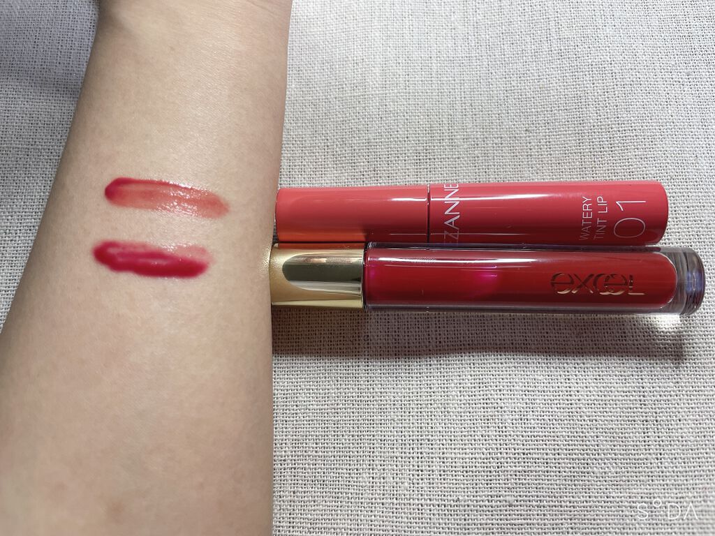 ニュアンスグロスオイル/excel/リップグロスを使ったクチコミ（2枚目）