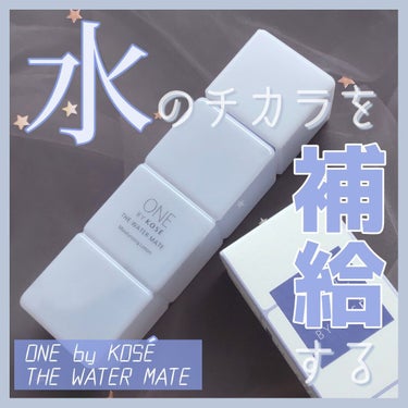 ザ ウォーター メイト 160ml/ONE BY KOSE/化粧水を使ったクチコミ（1枚目）