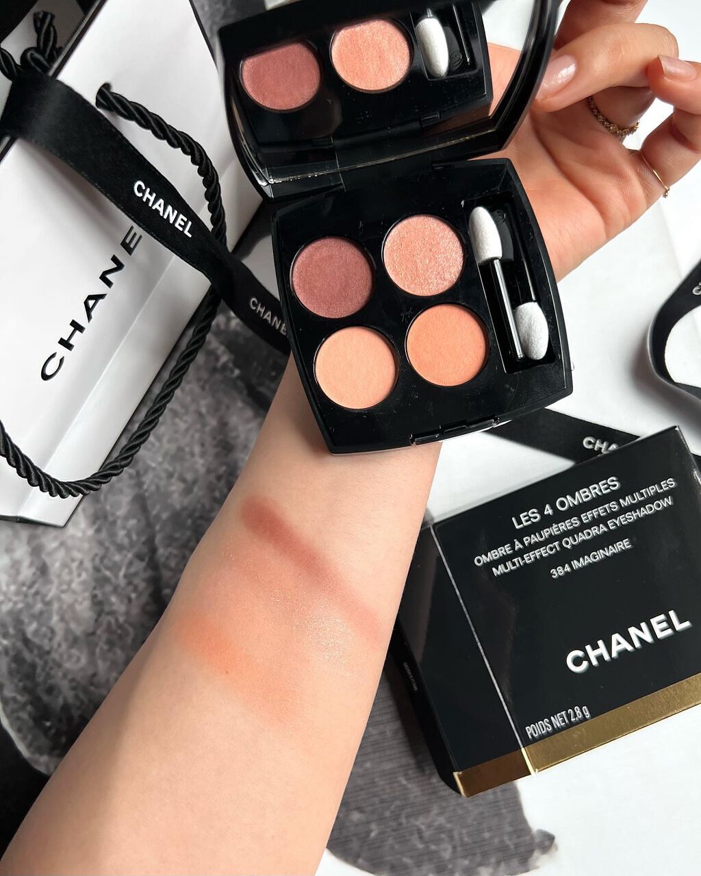 レ キャトル オンブル/CHANEL/アイシャドウパレットを使ったクチコミ(1枚目)