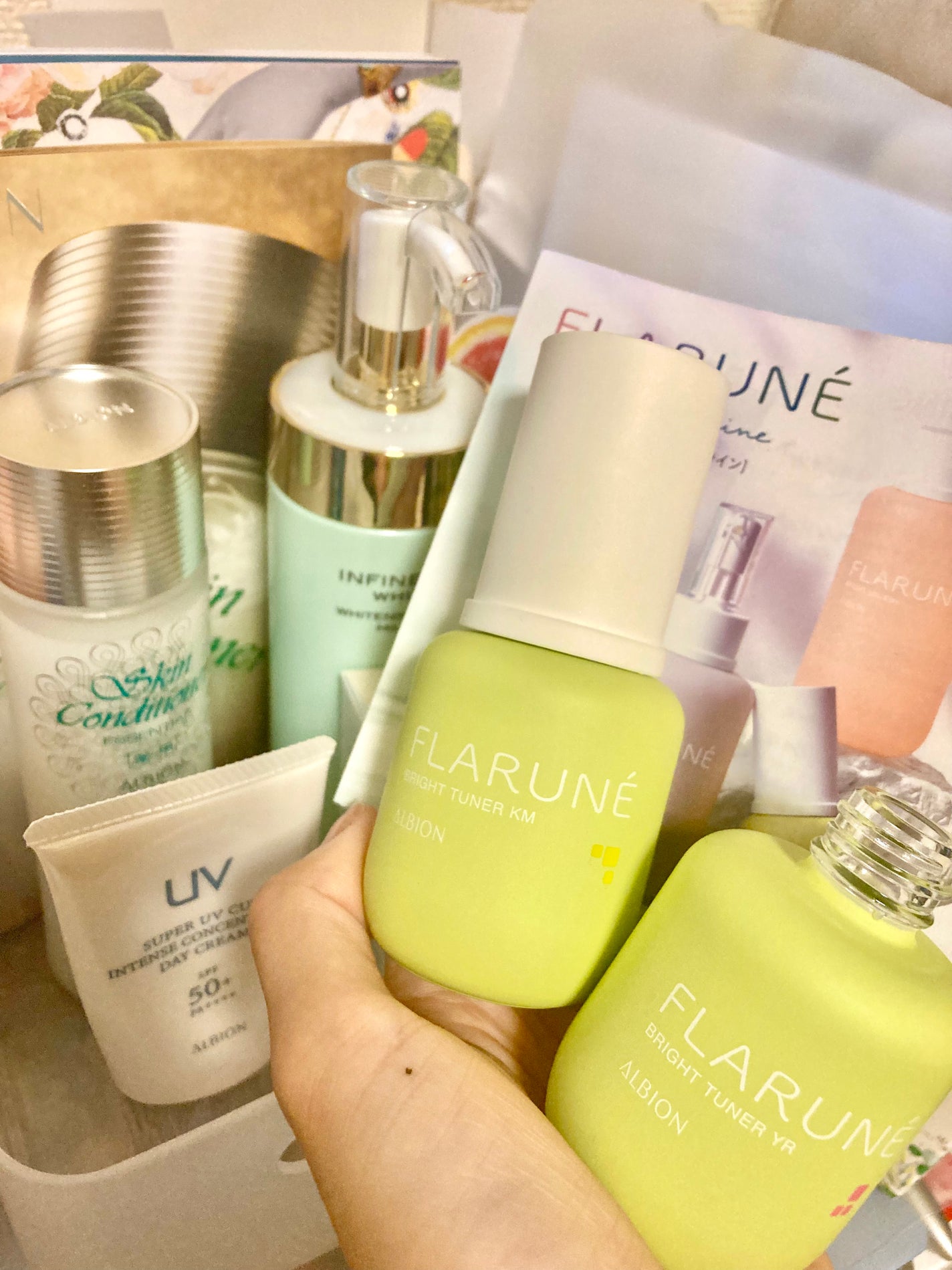 フラルネ ブライトチューナー KM/ALBION/美容液を使ったクチコミ(1枚目)