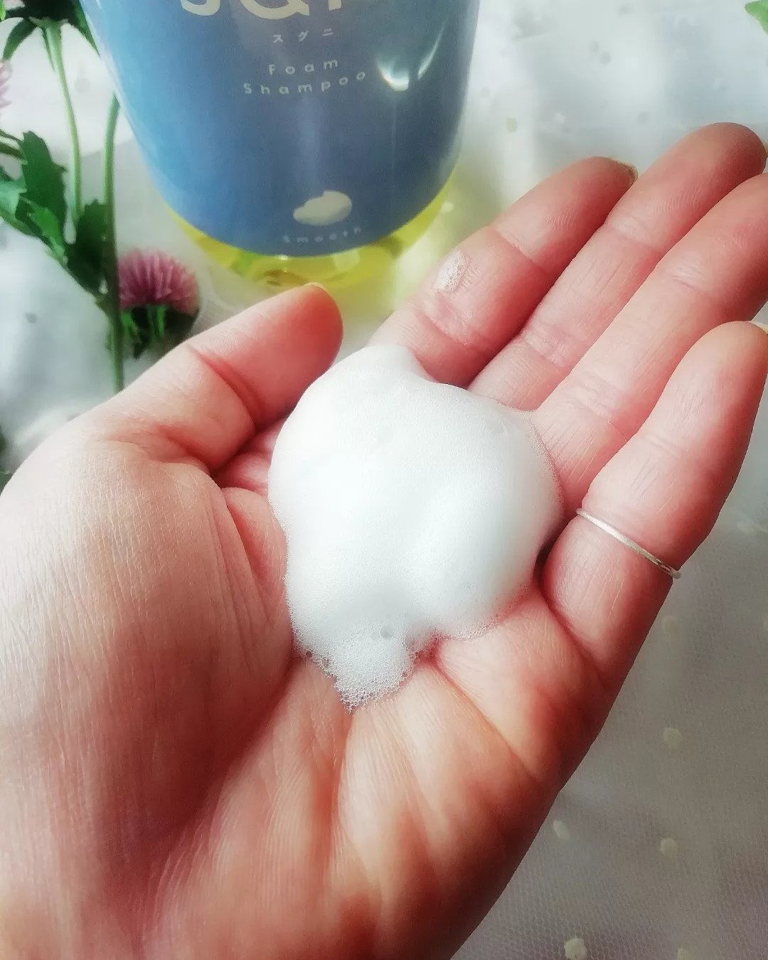スムース泡シャンプー〈ホワイトティーの香り〉/SGNI/市販シャンプーを使ったクチコミ（3枚目）