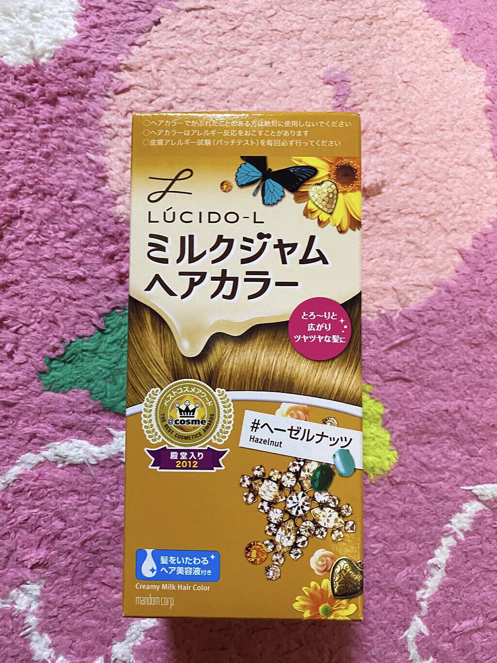 ミルクジャムヘアカラー/ルシードエル/ヘアカラーを使ったクチコミ（1枚目）