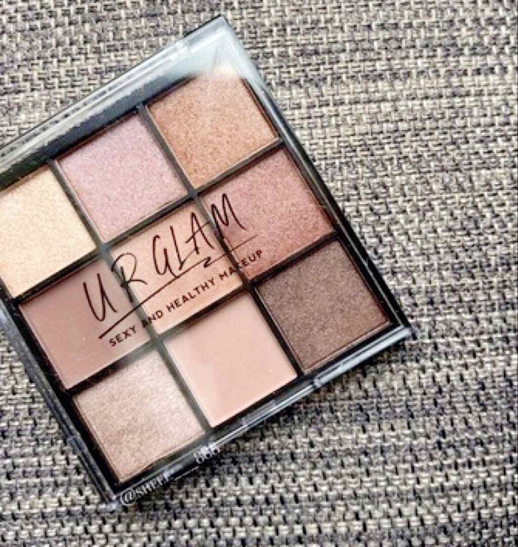 UR GLAM　BLOOMING EYE COLOR PALETTE/U R GLAM/アイシャドウパレットを使ったクチコミ（1枚目）