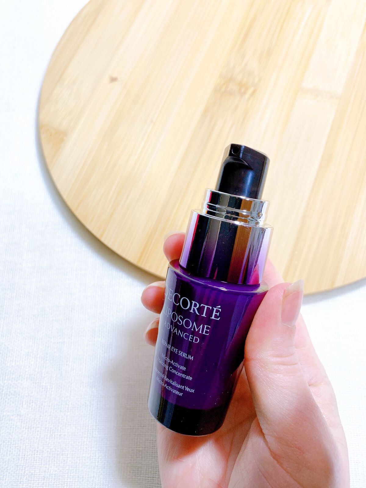 リポソーム アドバンスト リペアアイセラム/DECORTÉ/アイケア・アイクリームを使ったクチコミ(3枚目)