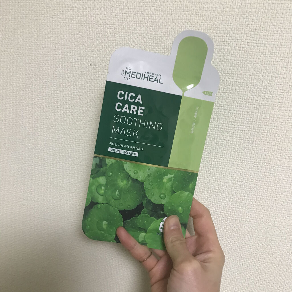  シカ ケア スージング マスク/MEDIHEAL/シートマスク・パックを使ったクチコミ（1枚目）
