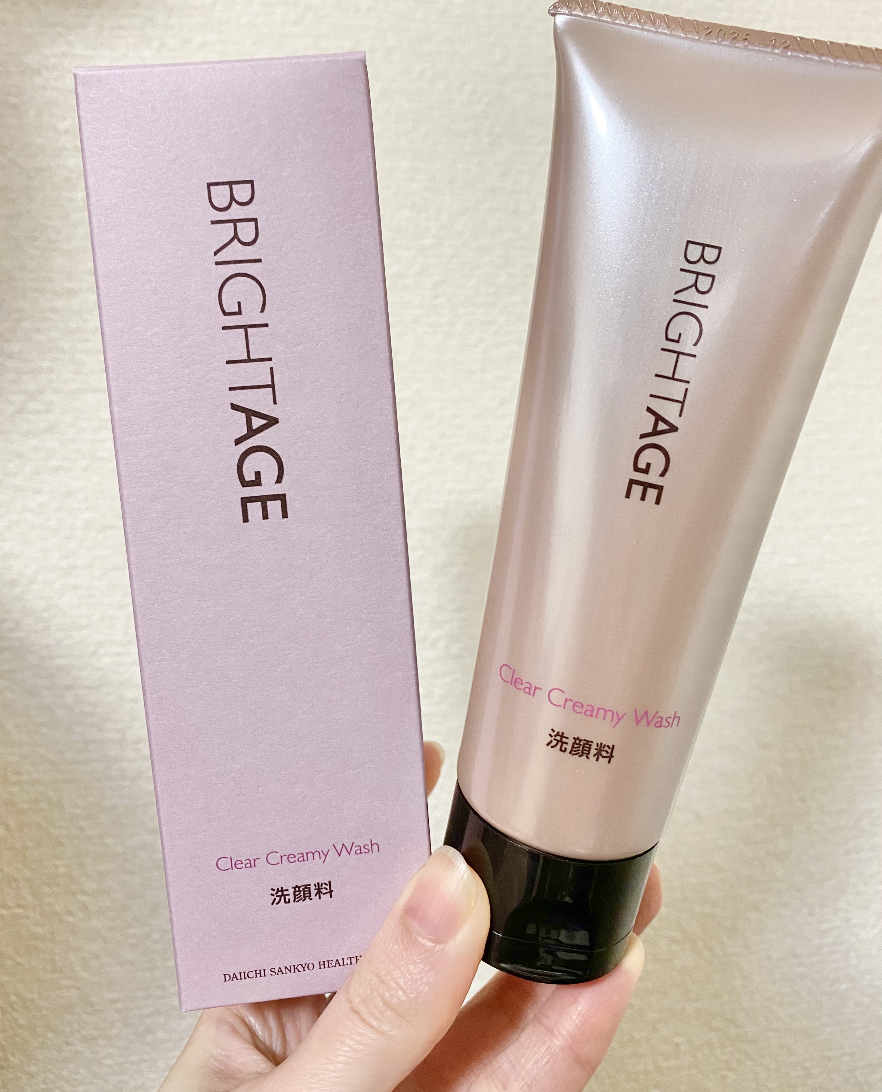 クリア クリーミーウォッシュ/BRIGHTAGE/洗顔フォームを使ったクチコミ（2枚目）