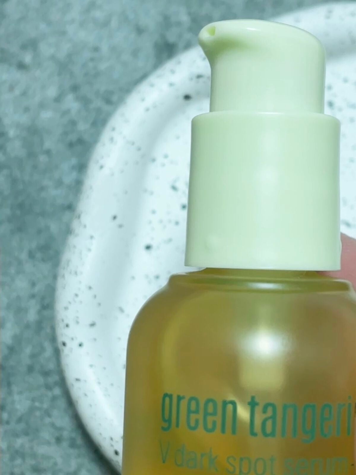 グリーンタンジェリン ビタC ダークスポットケアセラム/goodal/美容液を使ったクチコミ(2枚目)