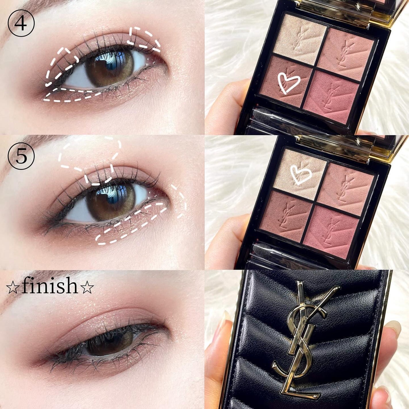 クチュール ミニ クラッチ/YVES SAINT LAURENT BEAUTE/アイシャドウパレットを使ったクチコミ(5枚目)