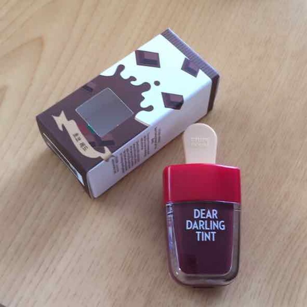 ディアダーリン ウォータージェルティント (アイスティント)/ETUDE/口紅を使ったクチコミ(1枚目)