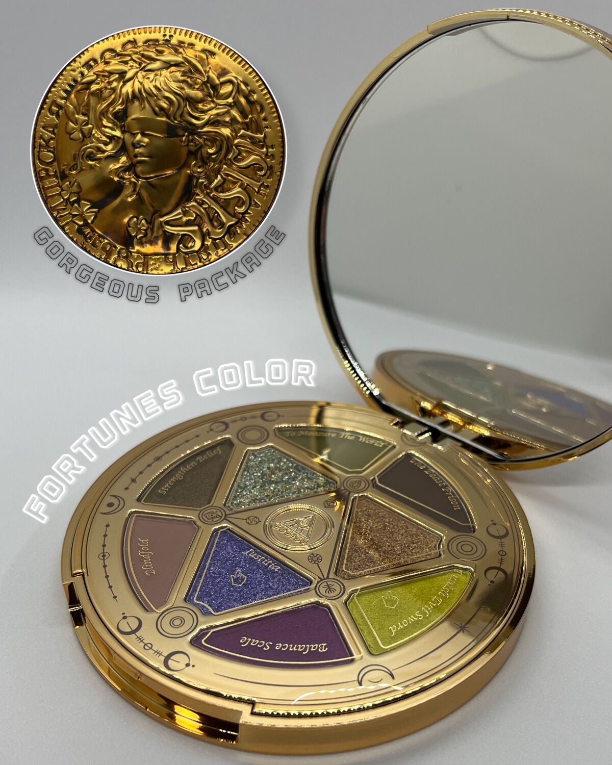 GODDESS 9 EYESHADOW/SUSISU/アイシャドウパレットを使ったクチコミ(2枚目)