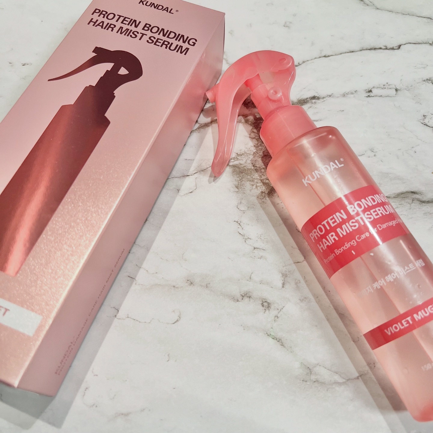 プロテインダメージケア ヘアミストセラム/KUNDAL/ヘアミストを使ったクチコミ（1枚目）