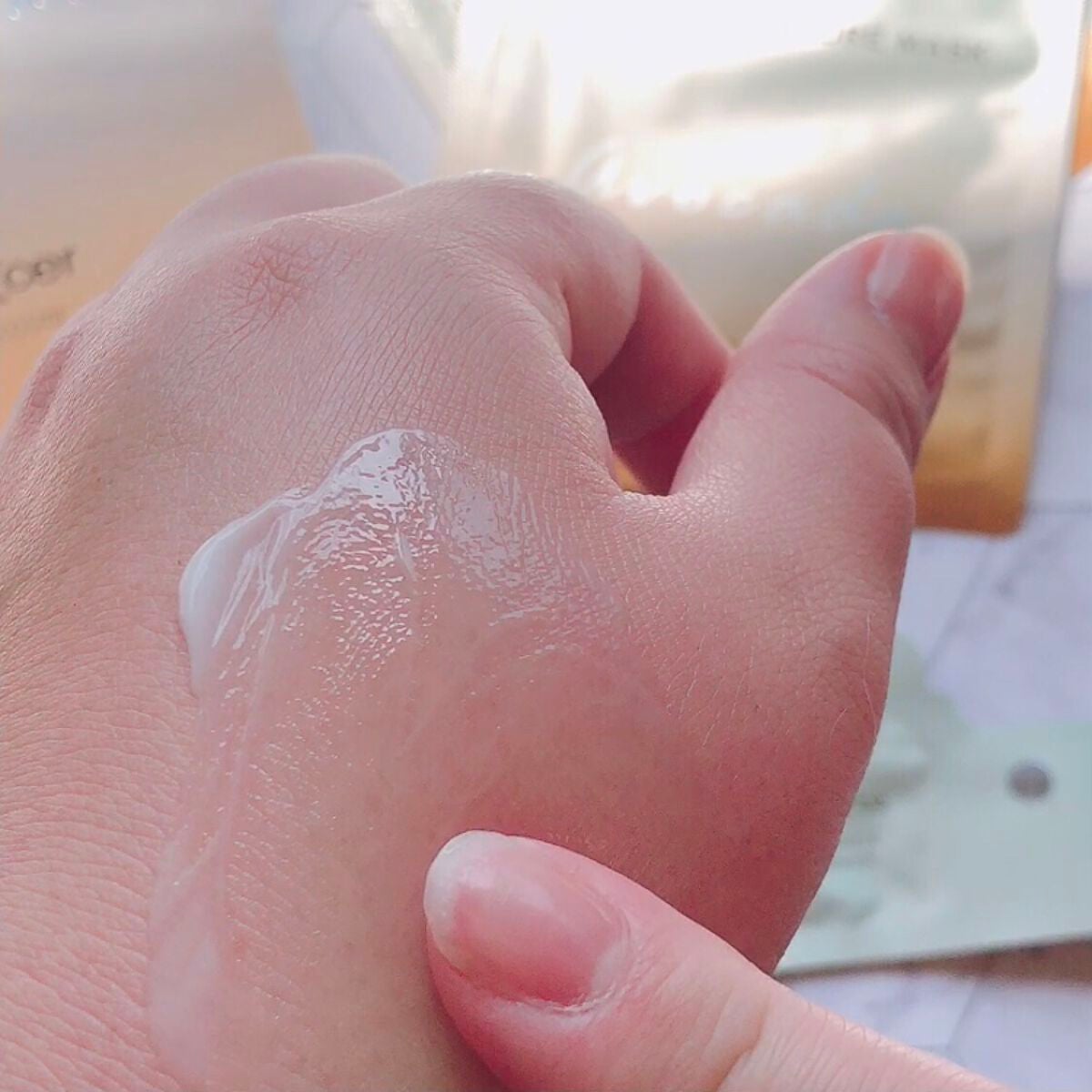 ディープモイスチャー マスク (ケアクリーム付き)/cerXcer/シートマスク・パックを使ったクチコミ(10枚目)