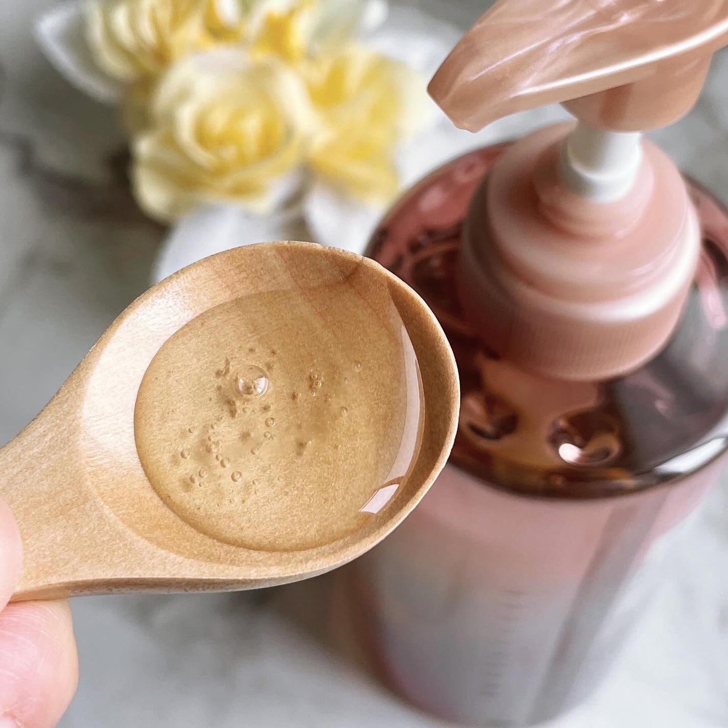 エッセンシャルプレミアム バリアシャンプー・コンディショナー シルキー&スムース/エッセンシャル/市販シャンプーを使ったクチコミ(4枚目)