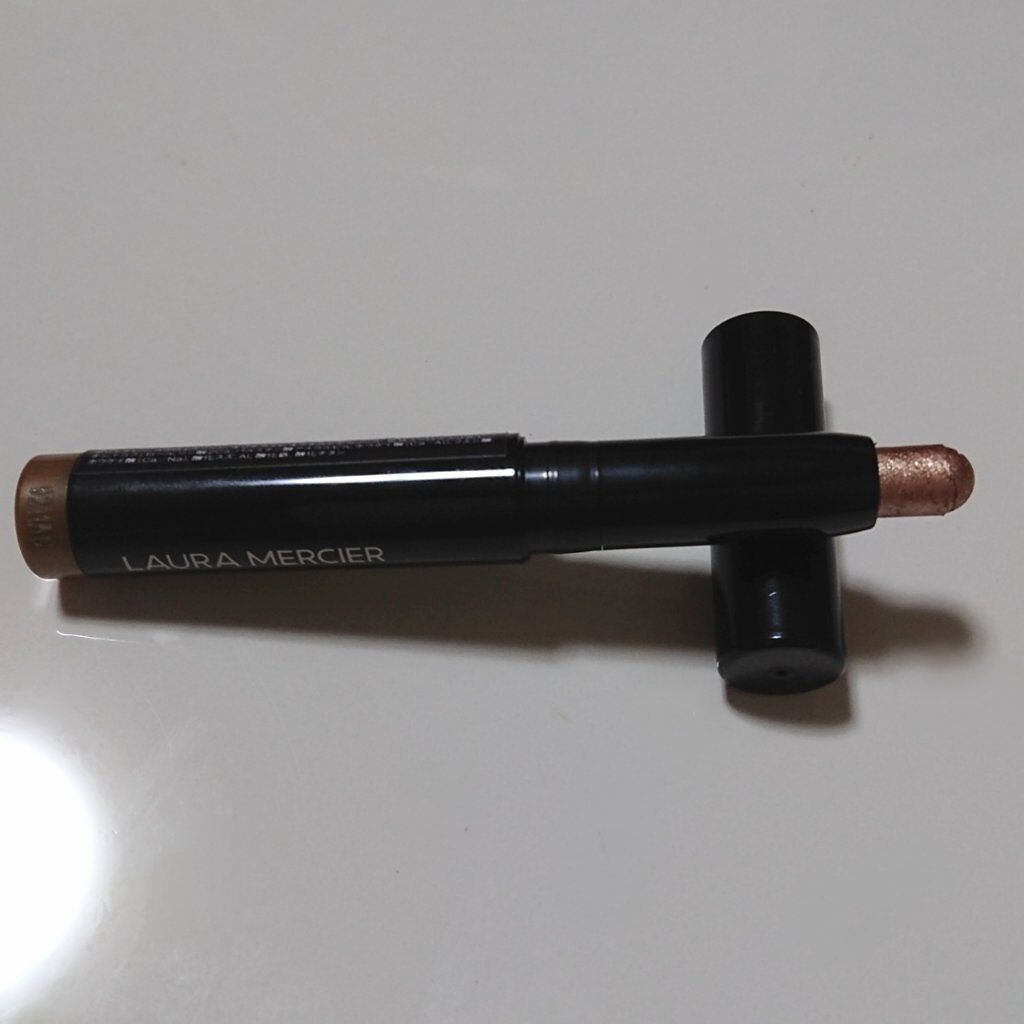 キャビアスティック アイカラー 32 METALLIC TAUPE/ローラ メルシエ/スティックアイシャドウを使ったクチコミ（2枚目）