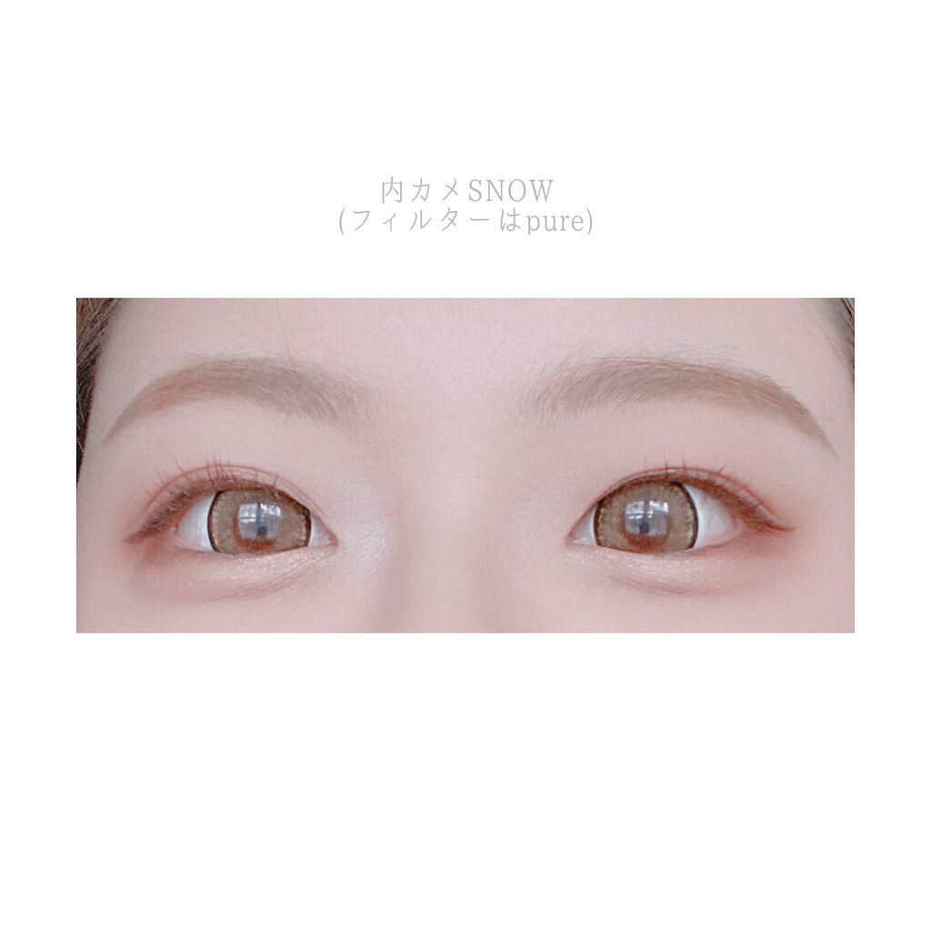 こもも on LIPS 「カラコンのレビューです。TiAmo1monthカラーはレーシー..」(2枚目)