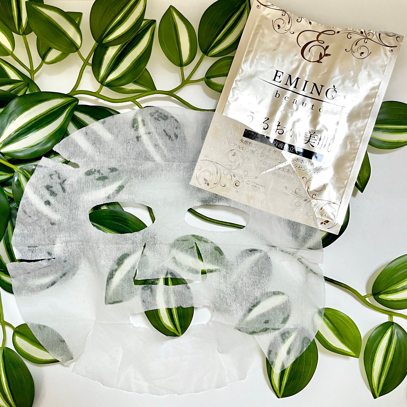 モイスチャーリッチフェイスマスク/エミーノボーテ/シートマスク・パックを使ったクチコミ(3枚目)