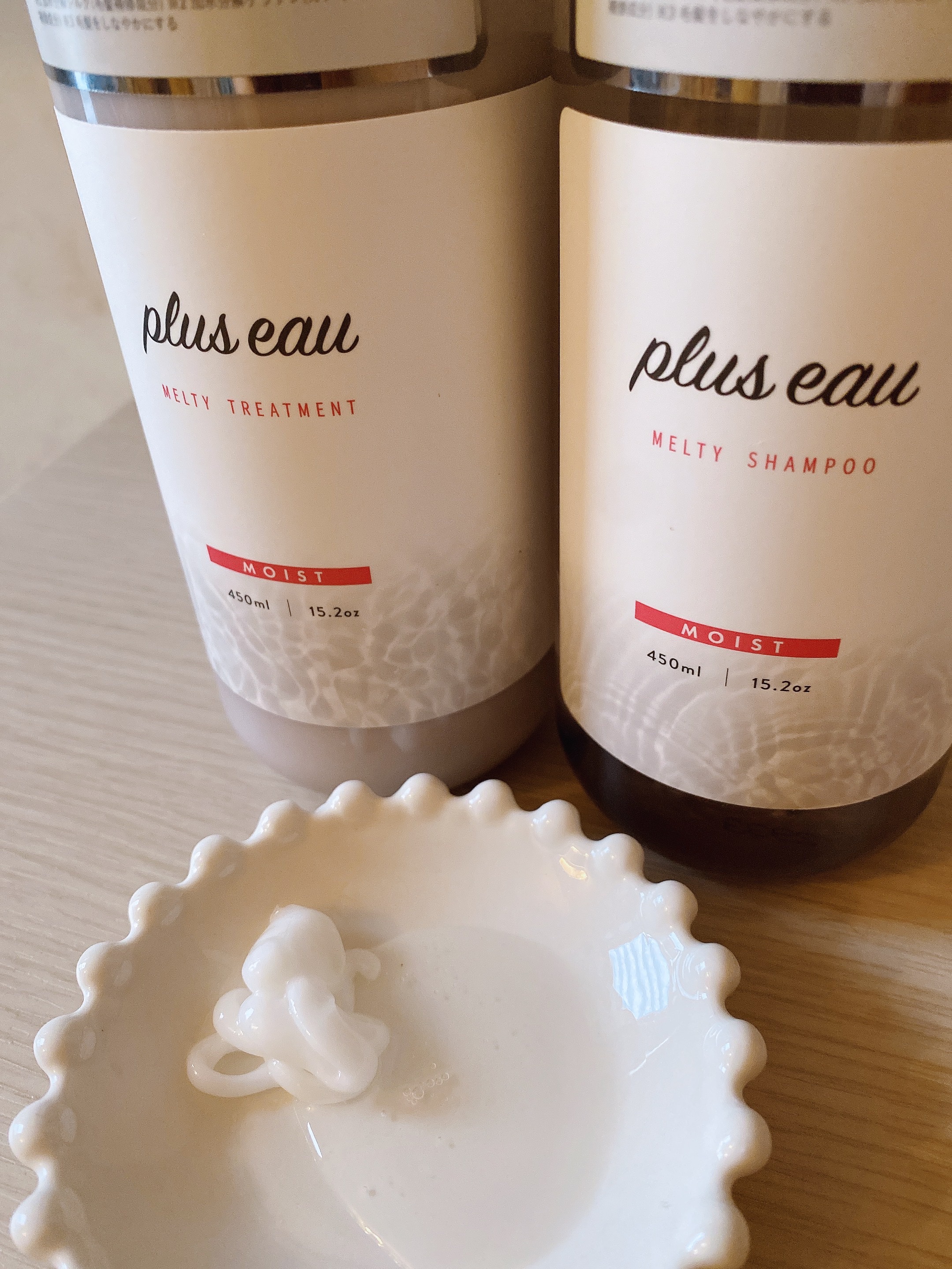 プリュスオー メルティシャンプー/メルティトリートメント/plus eau/市販シャンプーを使ったクチコミ（1枚目）