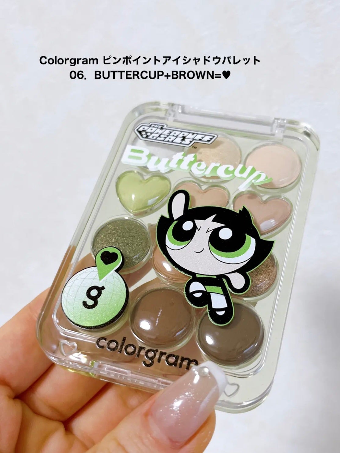 目元チュートリアルアイパレット/Colorgram/アイシャドウパレットを使ったクチコミ(2枚目)