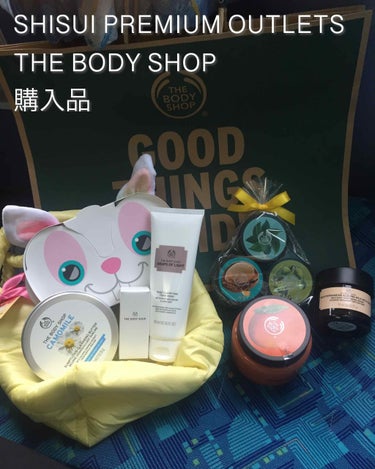 THE BODY SHOP ドロップスオブライト ピュアクラリファイング フォームウォッシュのクチコミ「🧺酒々井プレミアム・アウトレット 
THE BODY SHOP購入品🧺

今日は会社をサボって.....」（1枚目）