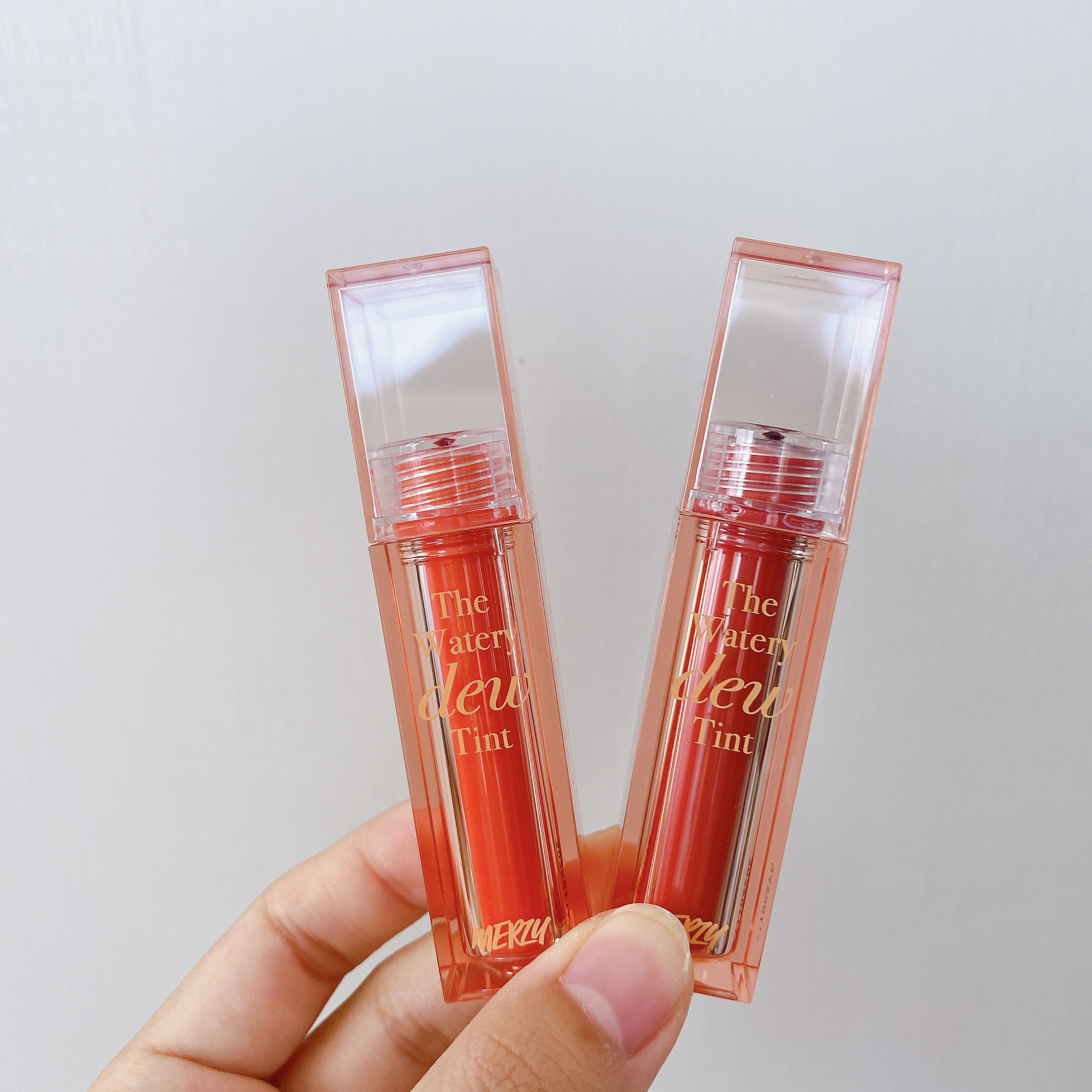 ザ ウォータリーデューティント WD1 スプリング ブレイク/MERZY/リップティントを使ったクチコミ（1枚目）