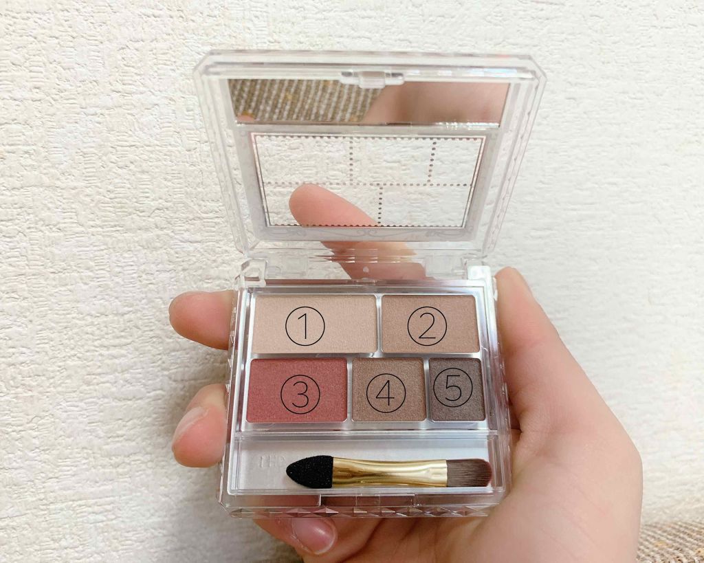 パーフェクトマルチアイズ/キャンメイク/アイシャドウパレットを使ったクチコミ（2枚目）