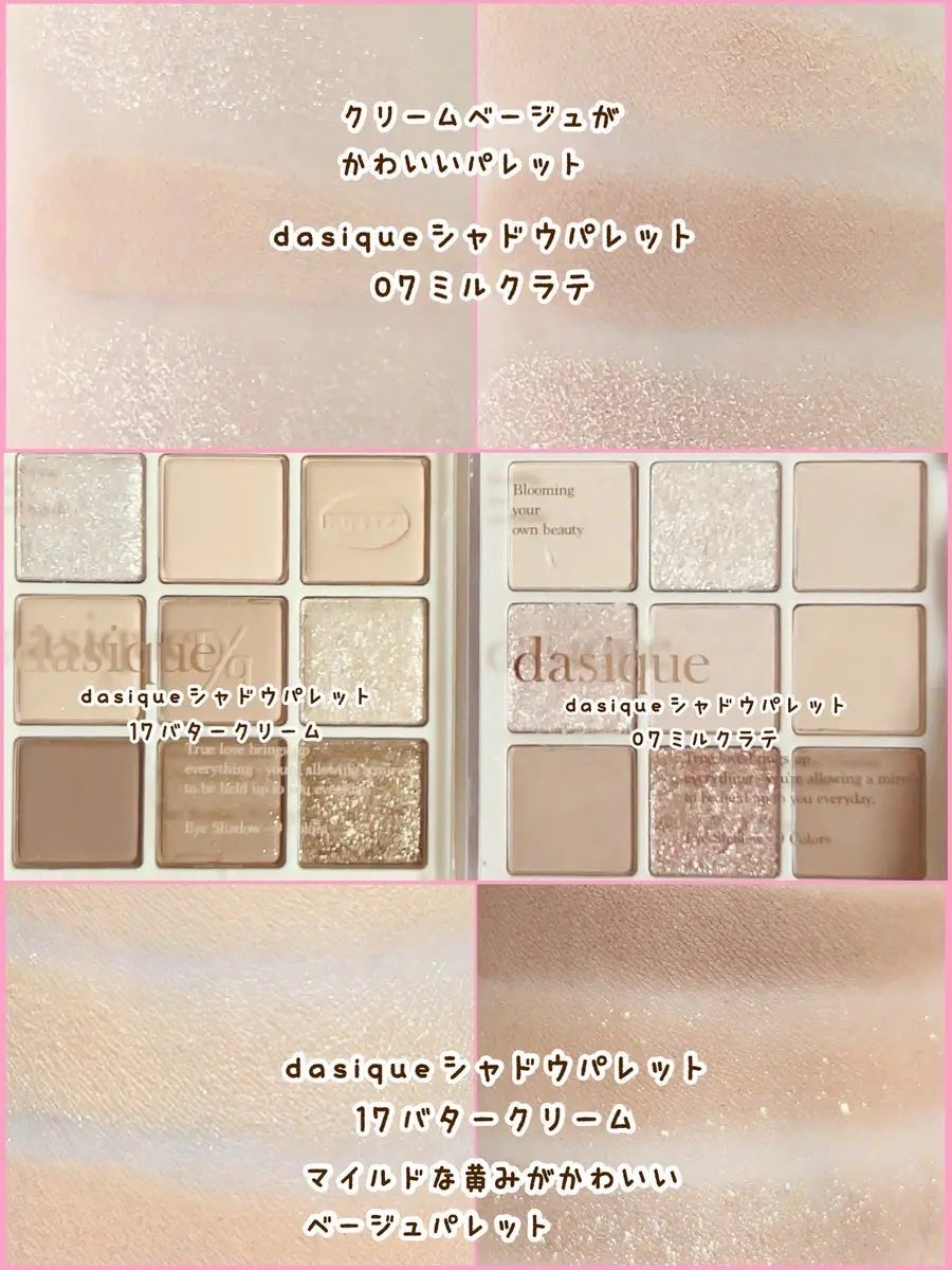 シャドウパレット/dasique/アイシャドウパレットを使ったクチコミ(2枚目)