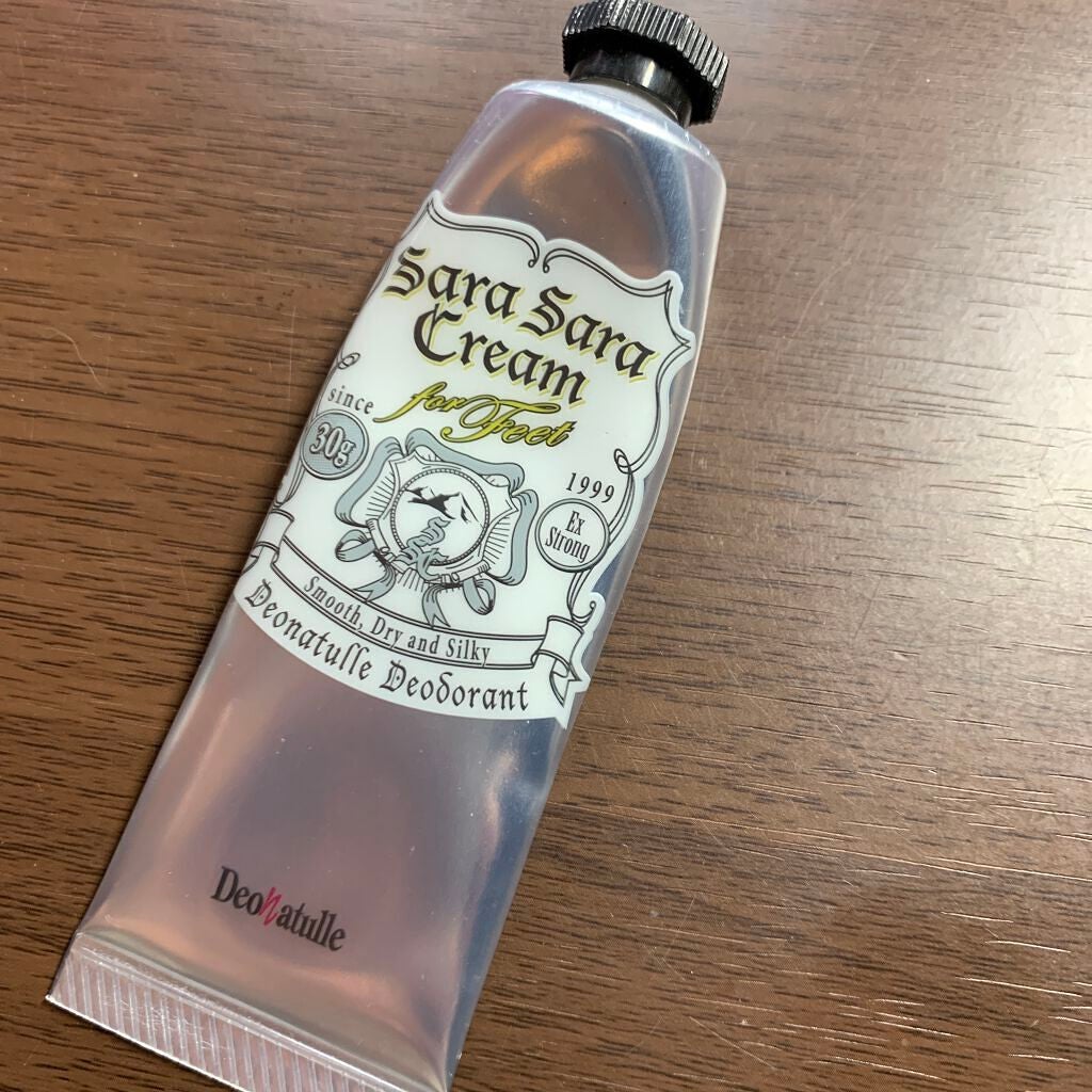 薬用足指さらさらクリーム/デオナチュレ/デオドラント・制汗剤を使ったクチコミ(1枚目)