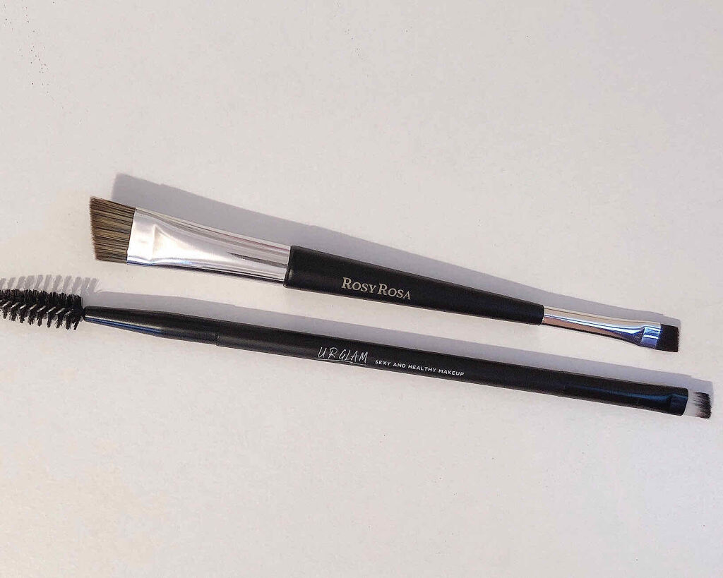 ダブルエンドアイブロウブラシ スマッジタイプ/ロージーローザ/メイクブラシを使ったクチコミ（1枚目）