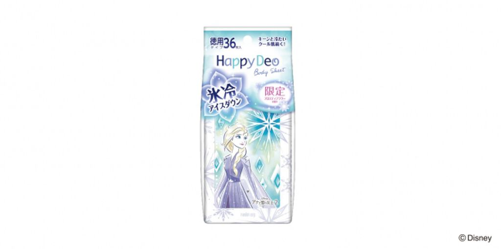 ハッピーデオ ボディシート アイスダウン フロスティフラワー / マンダム