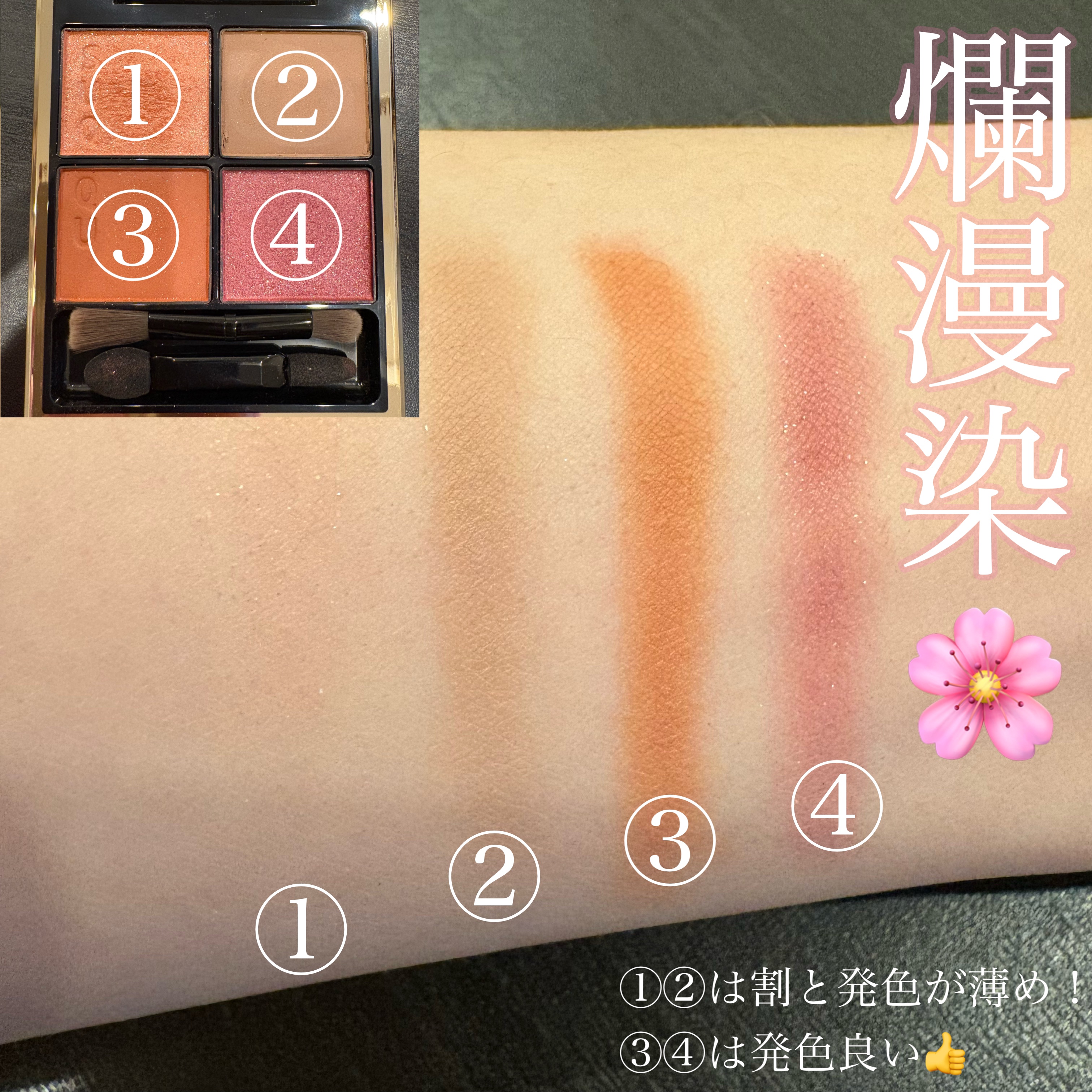 シグニチャー カラー アイズ/SUQQU/アイシャドウパレットを使ったクチコミ（2枚目）