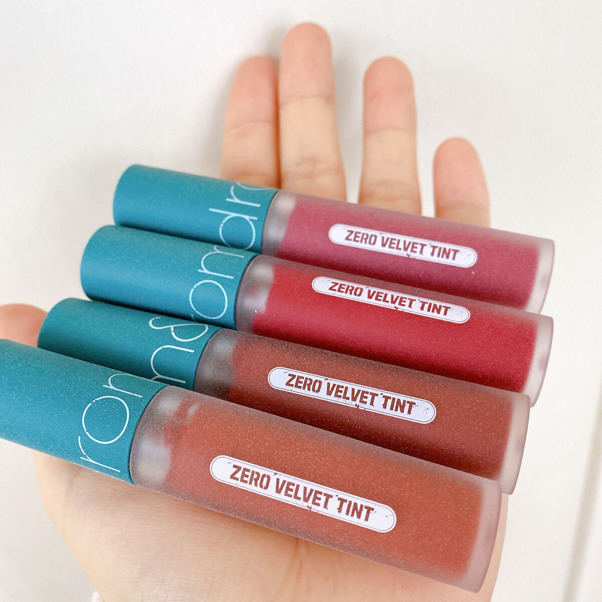 ゼロベルベットティント/rom&nd/リップティントを使ったクチコミ（2枚目）