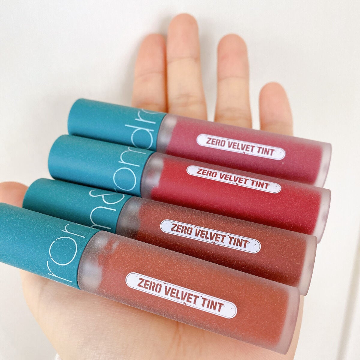 ゼロベルベットティント/rom&nd/リップティントを使ったクチコミ(2枚目)