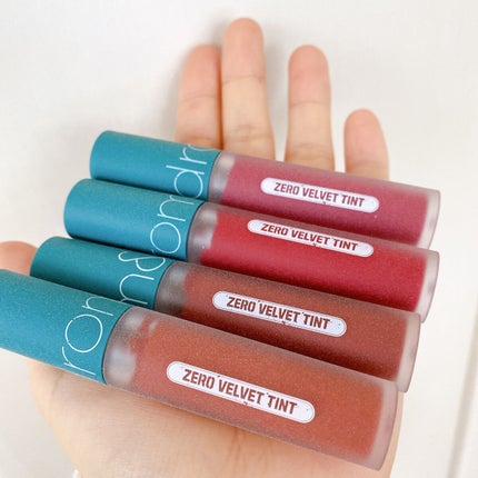ゼロベルベットティント/rom&nd/リップティントを使ったクチコミ(2枚目)