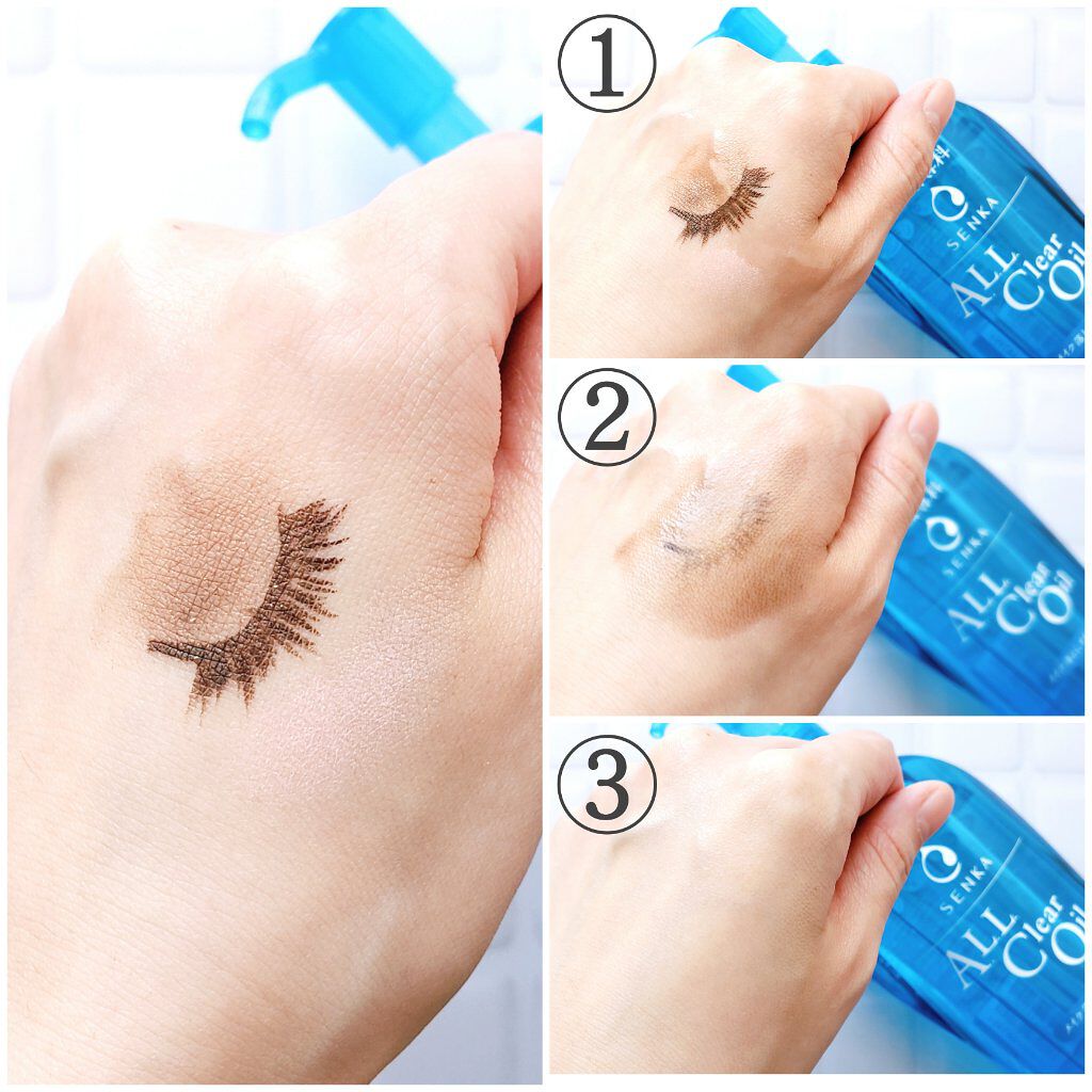 オールクリアオイル 本体/SENKA（専科）/オイルクレンジングを使ったクチコミ（2枚目）