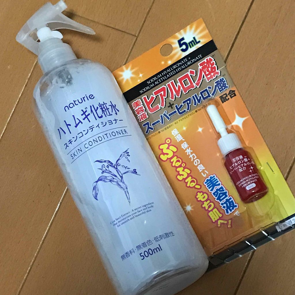 ハトムギ化粧水(ナチュリエ スキンコンディショナー R )/ナチュリエ/化粧水を使ったクチコミ（1枚目）