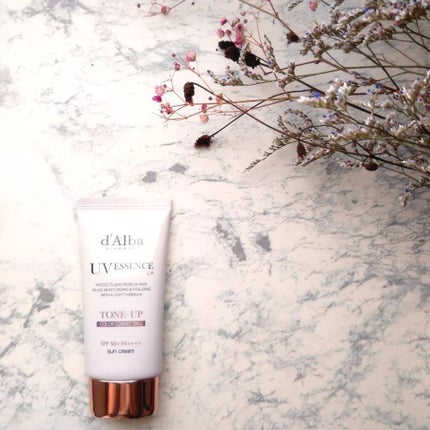 ウォータフルトーンアップサンクリーム/ダルバ/日焼け止めクリームを使ったクチコミ(1枚目)