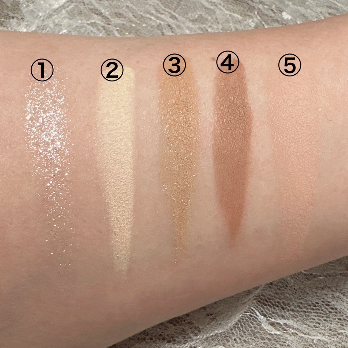 ミャオパウズアイシャドウパレット/MilleFée/アイシャドウパレットを使ったクチコミ（3枚目）